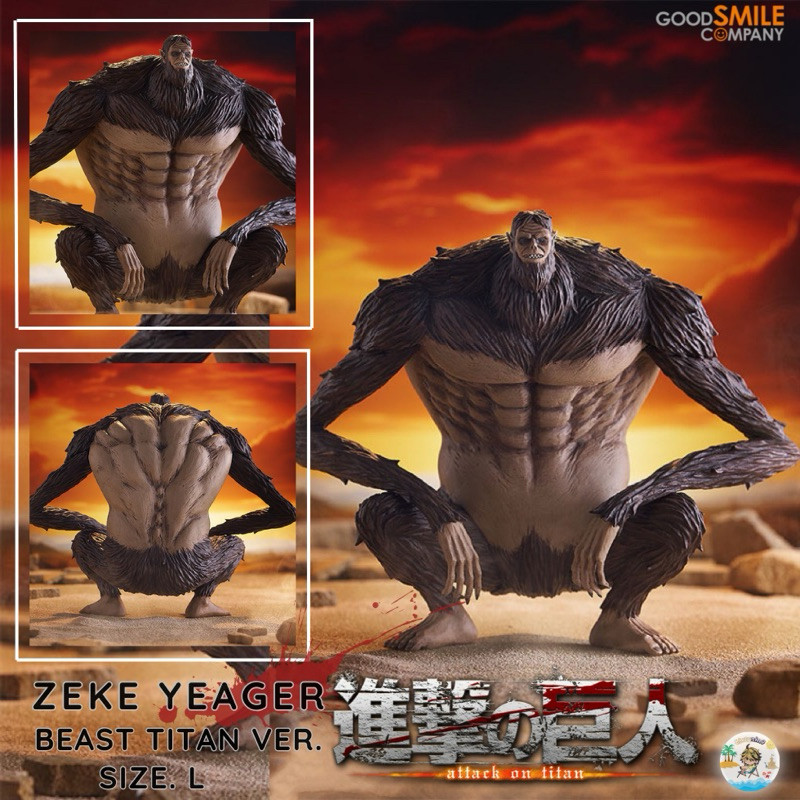 💥พร้อมส่ง💥POPUP PARADE Attack on Titan-Zeke Yeager(Beast TitanVer. sizeL)-Good Smile Company Figureล