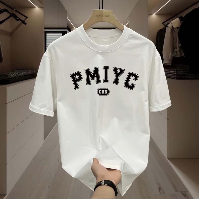 เสื้อยืดแขนสั้งผ้านุ่มใส่สบาย 7 สี หลายสไตล์เลือกได้ T-Shirt Man Clothing