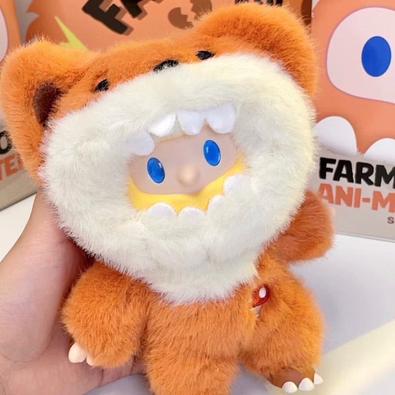 [พร้อมส่ง] พวงกุญแจ FARMER BOB ANI-MONSTER น้องจิ้งจอกเช็คการ์ด