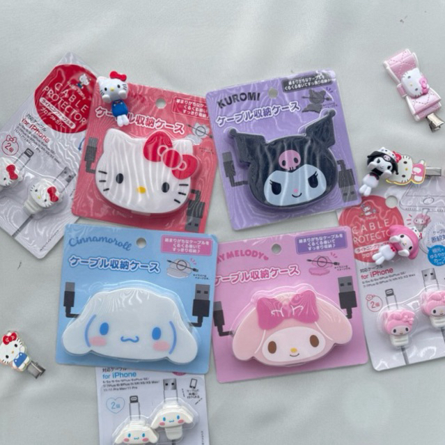 ที่จัดระเบียบสายชาจ sanrio ของแท้จาก shop japan