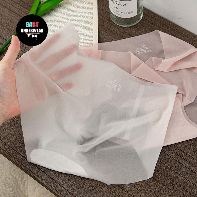 baby underwearกางเกงในคุณผู้หญิง เนื้อผ้านิ่มใส่สบาย ไร้ขอบ ผ้าไม่ม้วน ไม่อับชื้น ระบายอากาศได้ดี พร้อมส่งจากไทย