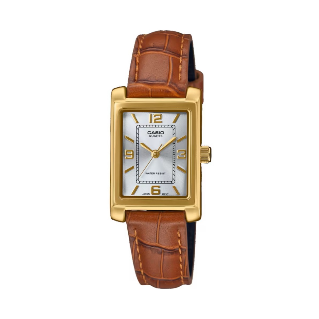 Casio นาฬิกาข้อมือผู้หญิง LTP-1234GLL-7ADF Lady watch Quartz