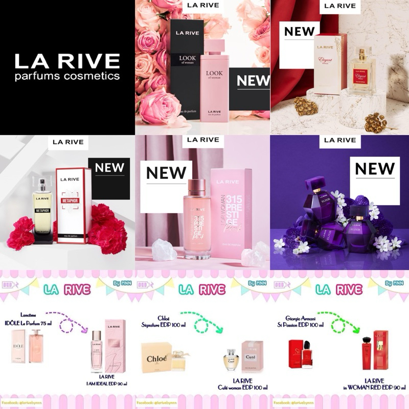 LA RIVE • น้ำหอม ลารีฟ ของแท้ 100% | มีหลายกลิ่นให้เลือก