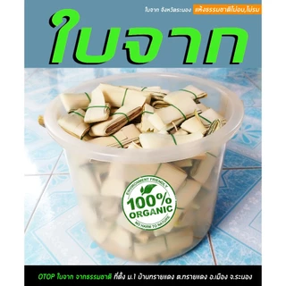 ใบจาก ใบจากอย่างดี ใบอ่อน ไม่รมสุพรรณ หอม ไม่มีรา ใบจากจังหวัดระนอง