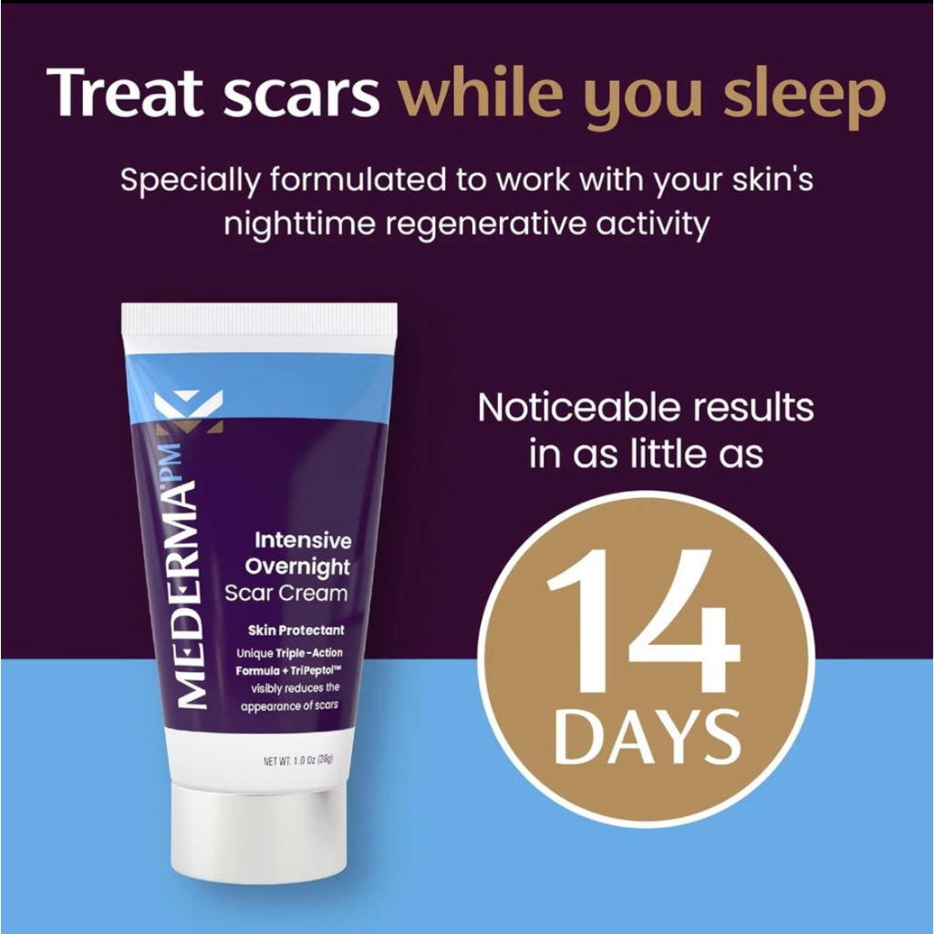 Mederma Mederma Pm Intensive Overnight Scar Cream - 1 Ounce, 28 grams - [1 Ounce] [New Packaging]