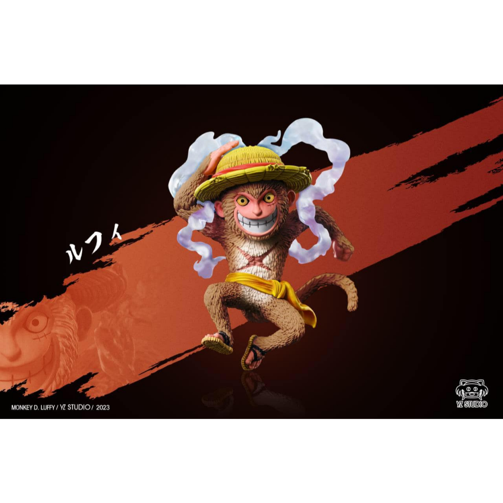 YZ Studio - Luffy Animal Artist ( Normal Form ) โมเดล เรซิ่น ของแท้ ของใหม่ พร้อมส่ง