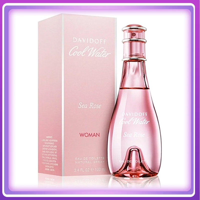 น้ำหอมผู้หญิง Davidoff Cool Water Women Sea Rose EDT 100ml