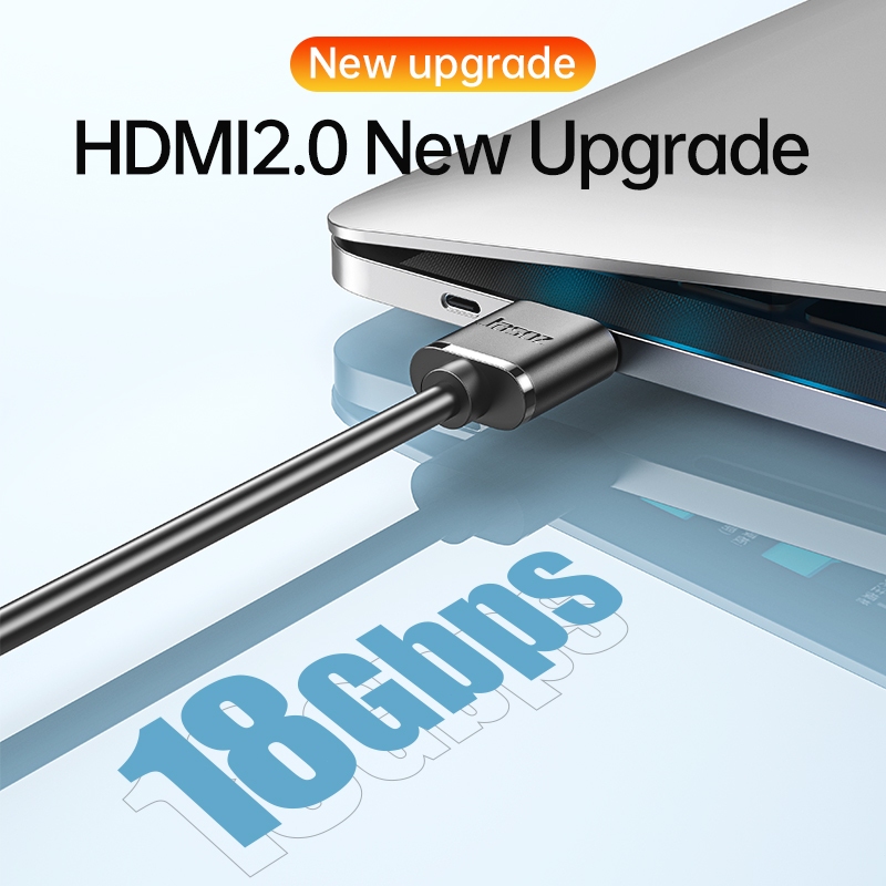 Seamwi สาย Hdmi 2.0 4K Hdmi Slim Cable สายเคเบิ้ลที่บางเฉียบ สามารถเชื่อมต่อกับจอมอนิเตอร์และทีวี - รูปที่ 6