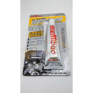 กาวฟ้าทาปะเก็น Mi bao (แท้100%) คุณภาพดี BLUE Hi-Temp ( RTV Silicone " Gasket Maker ) ขนาด 85 กรัม