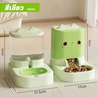 ชามอาหารสัตว์เลี้ยง ถ้วยอาหารแมว เครื่องให้อาหารแมวอัตโนมัติ ที่ให้อาหารอัตโนมัติ ถ้วยอาหารสุนัข WE