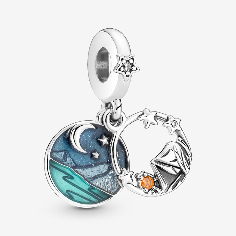 (ของแท้ พร้อมส่ง) Pandora Camping dangle แพนโดร่าติ้งแคมป์ ของแท้ มือหนึ่งทุกชิ้น