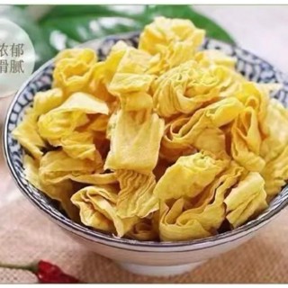 ฟองเต้าหู้ ฟองเต้าหู้ชิ้นแห้ง  豆腐皮 นำไปทำอาหารได้หลากหลาย อร…