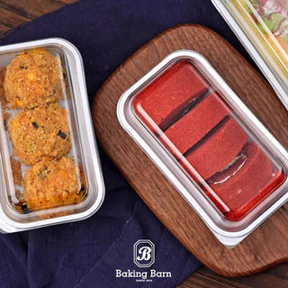 Baking Barn Cake box 14x8x6.5 ซม. (50 ชิ้น/แพ็ค) กล่องใส่ขนม กล่องขนมชิ้นเล็ก