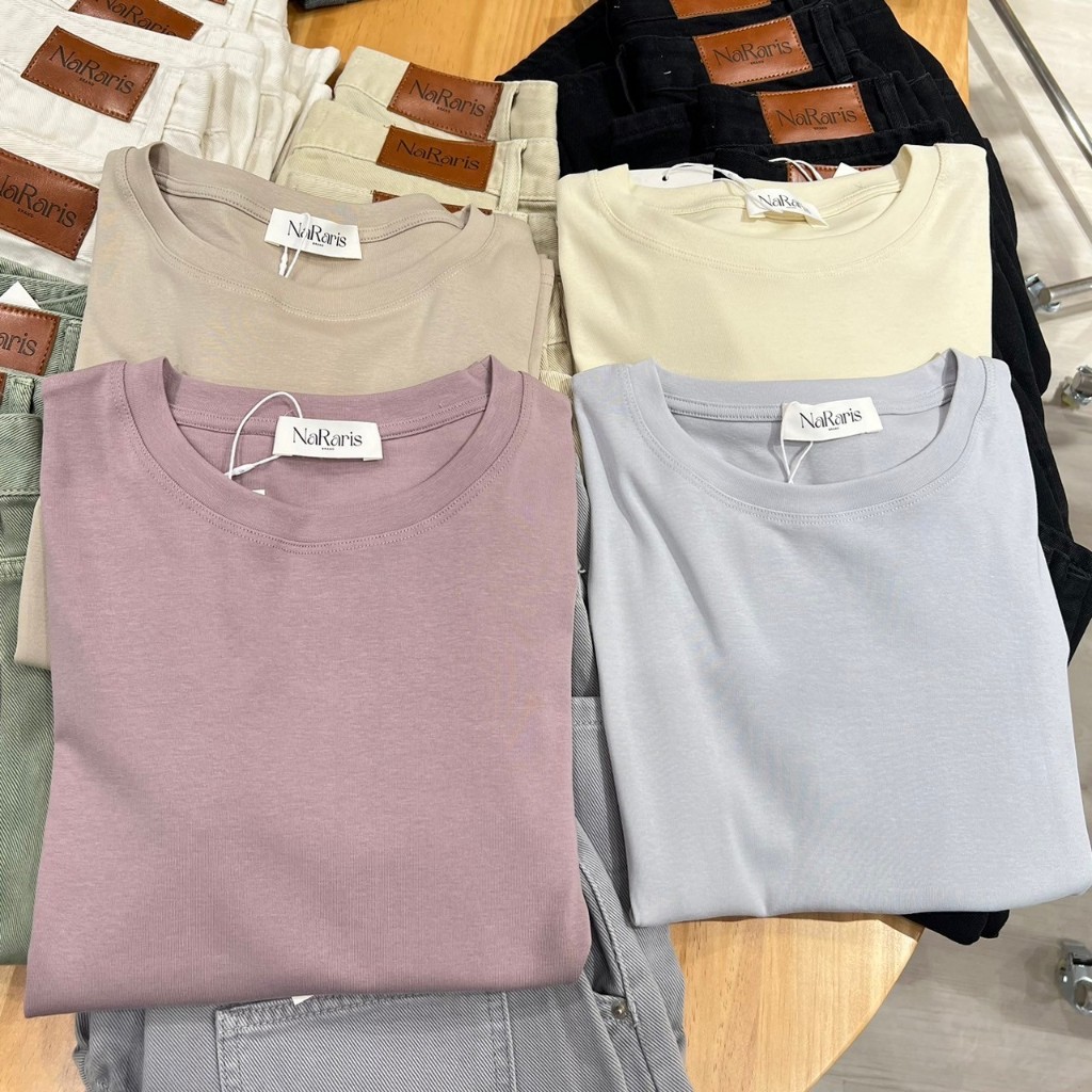 (G09)เสื้อยืดสีพาสเทล สีพื้น