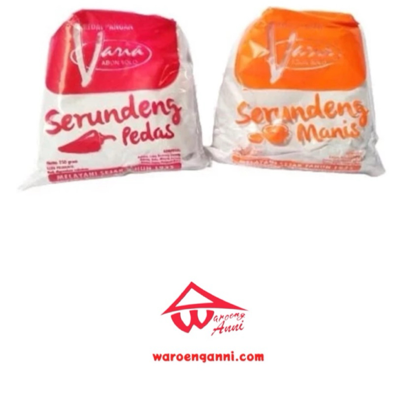 Indonesia Serundeng Varia Kelapa Sangrai Solo 250 gram