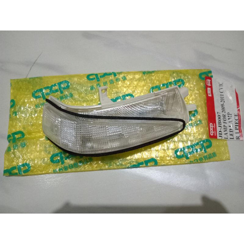 ไฟเลี้ยวกระจกมองข้าง ฮอนด้า ซีวิค 2006-2011 HONDA CIVIC FD 2006-2011 งานเทียบ