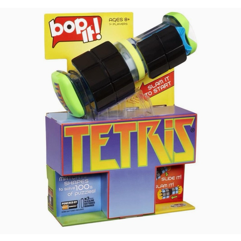 Bop It Hasbro Gaming Hasbro Tetris Game ของแท้💯 มือสอง สภาพดี เล่นได้ปกติครบ