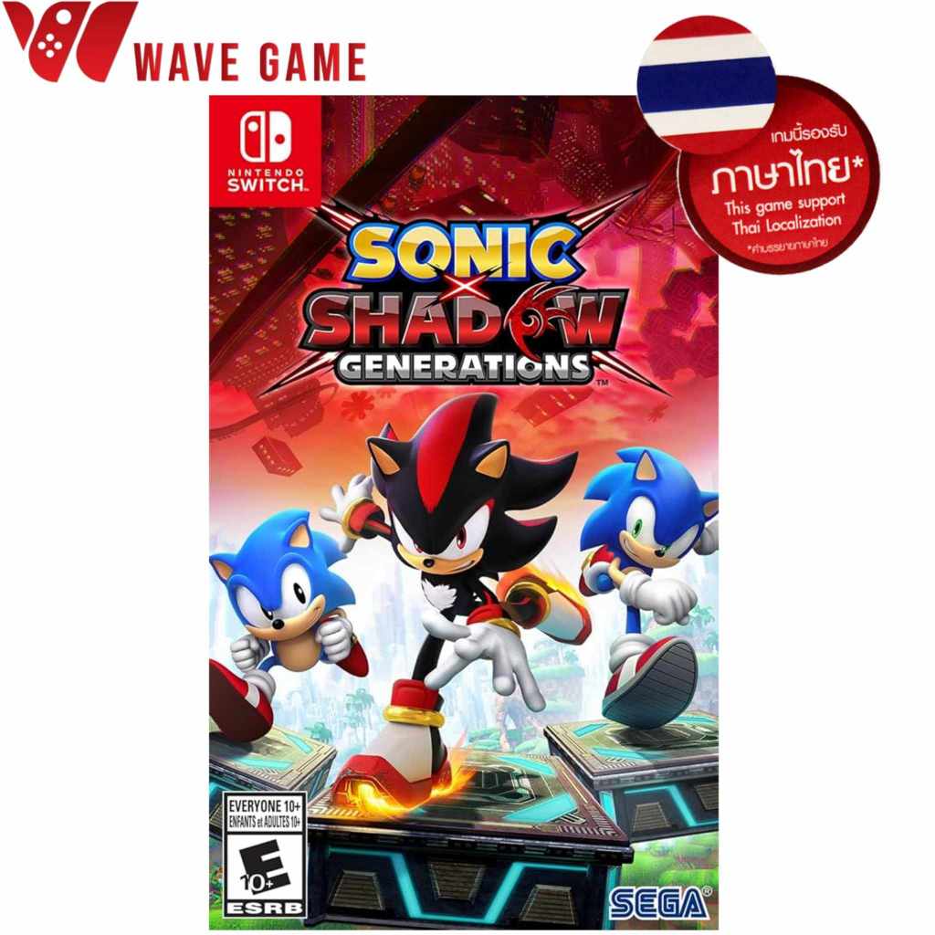 nintendo switch sonic x shadow generations ( english / ภาษาไทย )
