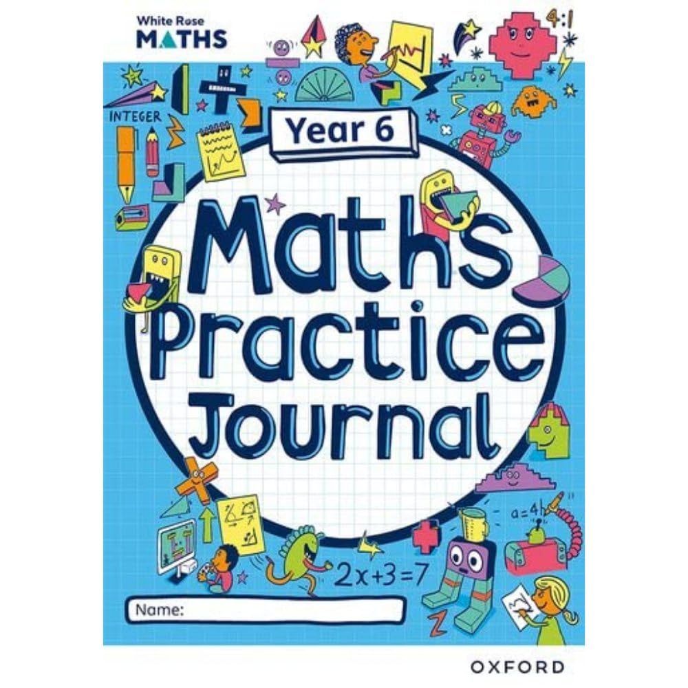 White Rose Maths Practice Journals Year 6 Workbook: Single Copy [Paperback]