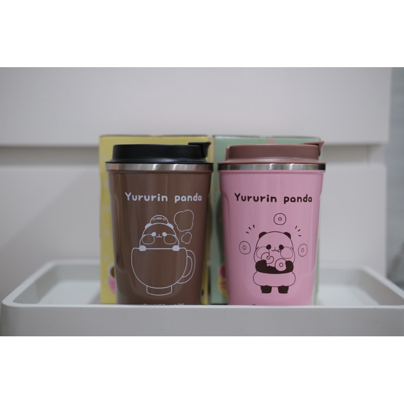 **พร้อมส่ง** แก้วน้ำ Stainless -YURURIN PANDA ขนาด 350ml มี 2 สีให้เลือก 🇯🇵 (สินค้าลิขสิทธิ์แท้จากตู