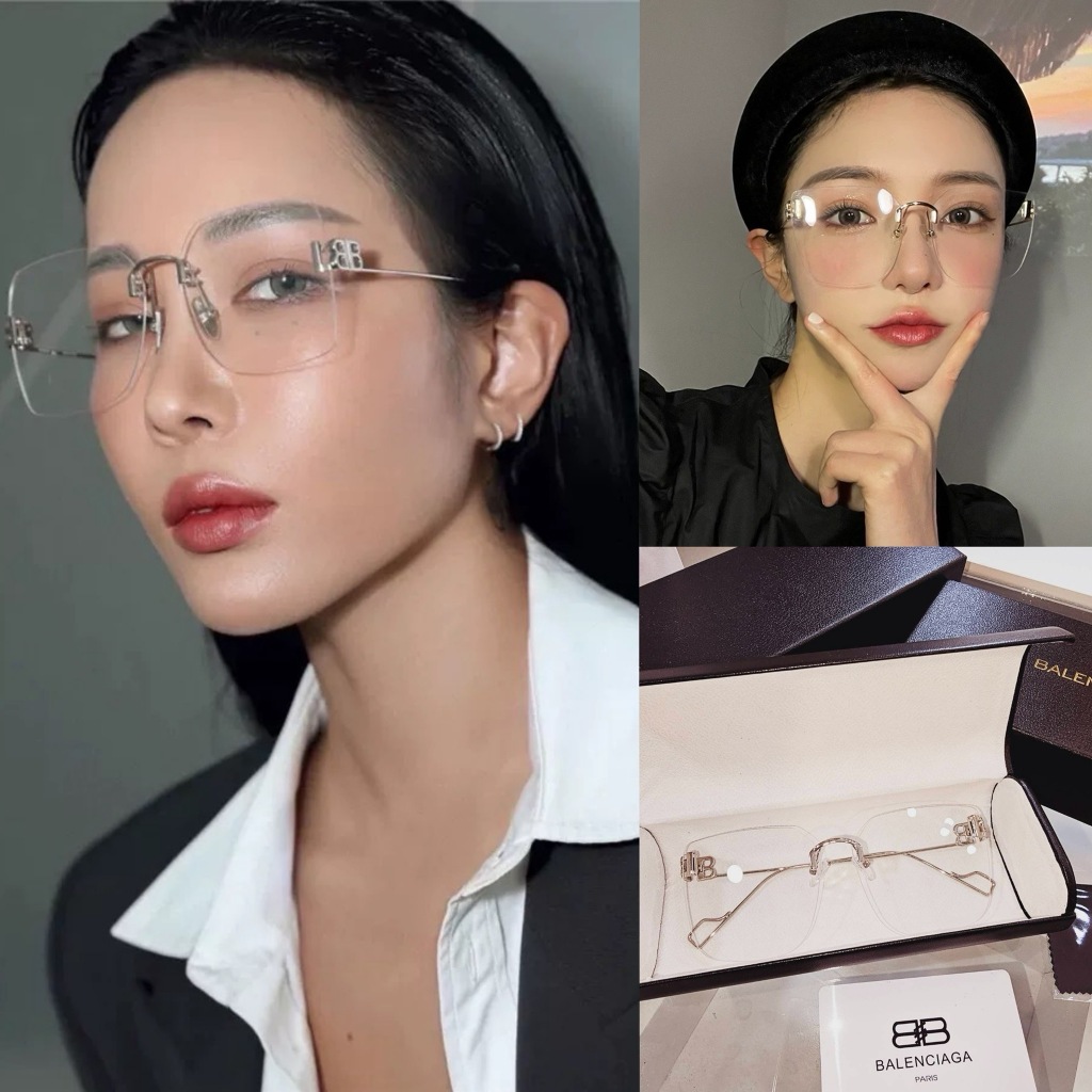 พร้อมส่ง ส่งไว แว่นกรองแสง ไร้กรอบ เลนส์ใส BALEN