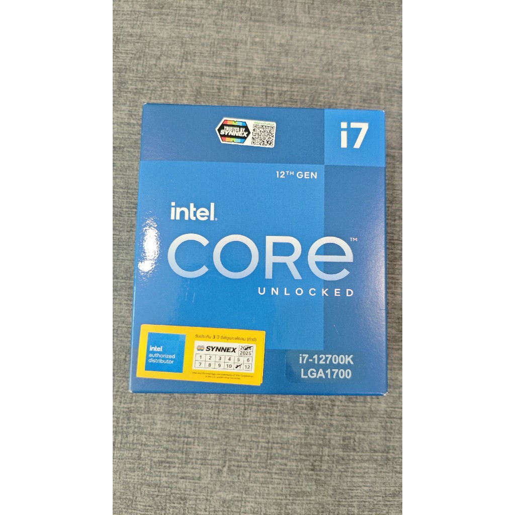 Intel® Core™ i7 - 12700K ของใหม่