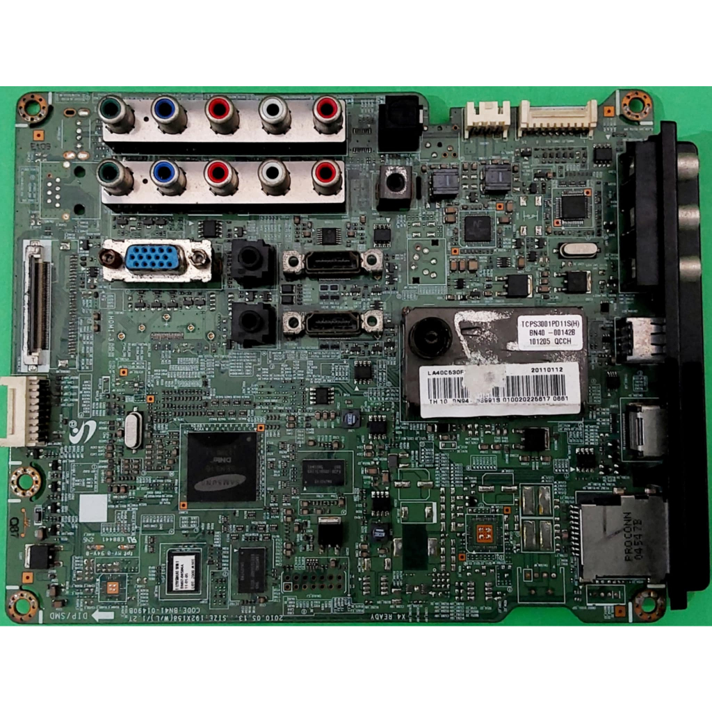 MAINBOARD SAMSUNG พาร์ท BN41-01490B จอ T370XW03 ใช้กับรุ่น LA37C530F1R LA40C530F1R ของถอดแท้รับประกั