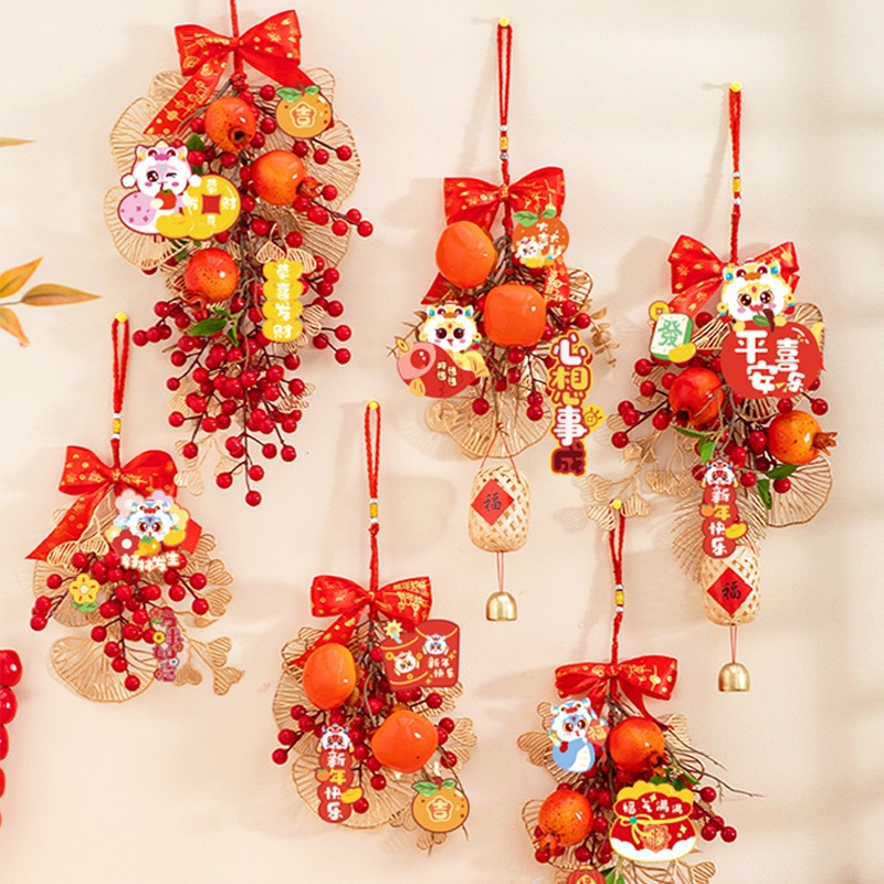 🔥 LED ตกแต่งปีใหม่ ไฟสาย จี้พวงมาลัย ไฟแต่งห้อง ไฟแต่งบ้าน สร้างบรรยากาศเทศกาลตรุษจีน - รูปที่ 7