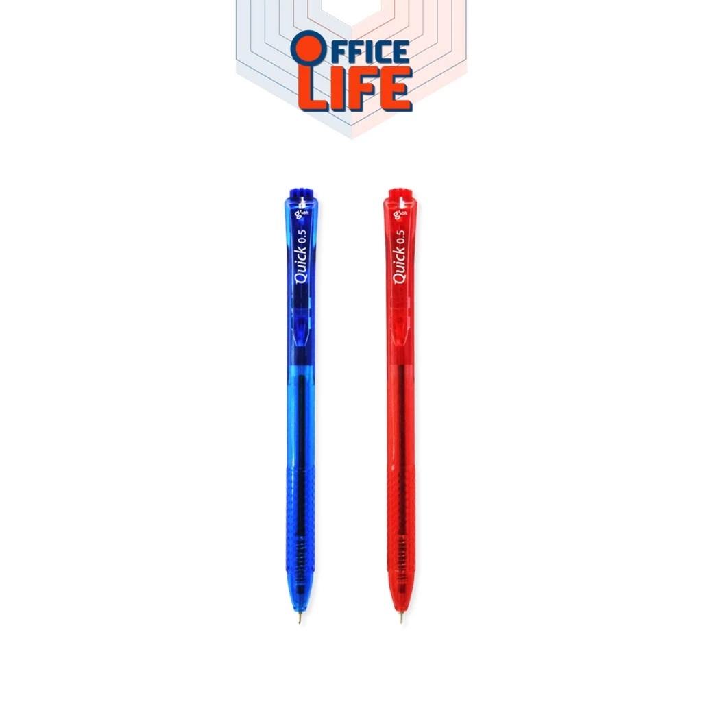 g'soft (จีซอฟท์) ปากกาลูกลื่นเจล QUICK05 ควิก ขนาด 0.5mm ( จำนวน 1 ด้าม )