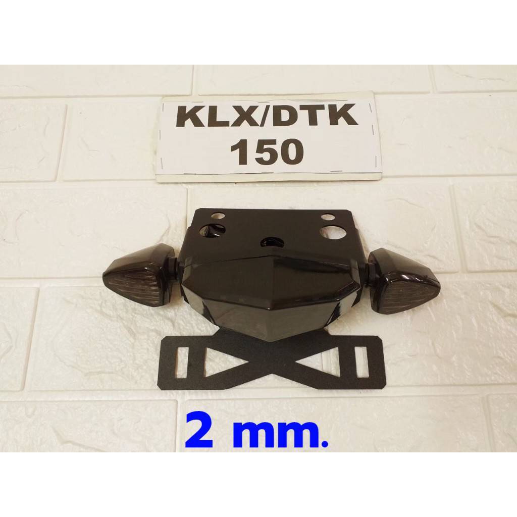 ท้ายสั้น klx150 d-tracker150 bf150 #โครงเหล็กหนา 2.0 mm #ใส่ไฟเลี้ยวแต่ง
