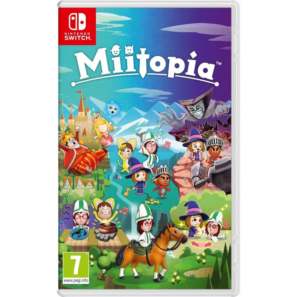 แผ่นเกม Nintendo  Miitopia -ไม่มีรับประกัน ของแท้ Synnex