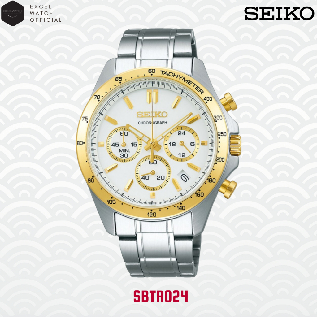 [ Excel Watch ] นาฬิกาข้อมือ Seiko Spirit Chronograph Collection รุ่น SBTR009, SBTR017, SBTR019, SBTR024 ประกัน 3 ปี