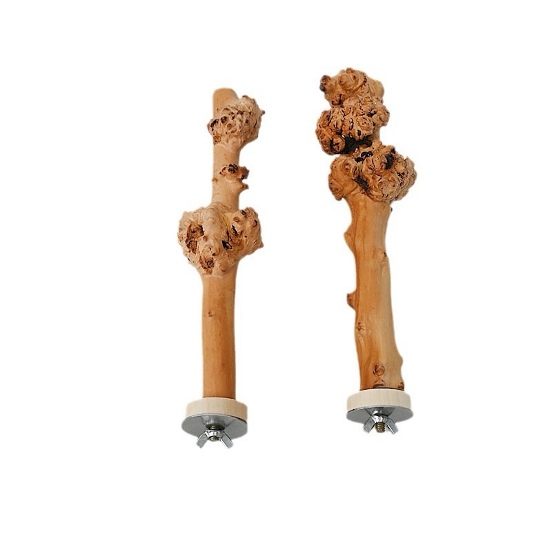 A-48 คอนไม้ธรรมชาติ คอนนก สไตล์ไม่เหมือนกันตามธรรมชาติ 25cm