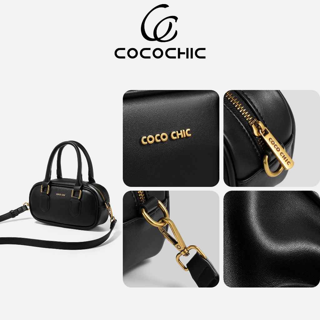 COCO CHIC กระเป๋าผู้หญิง แฟชั่น เรียบง่าย สะพายได้หลายแบบ สะพายข้างได้
