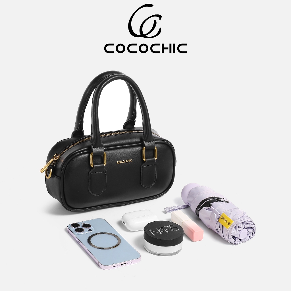 COCO CHIC กระเป๋าผู้หญิง แฟชั่น เรียบง่าย สะพายได้หลายแบบ สะพายข้างได้