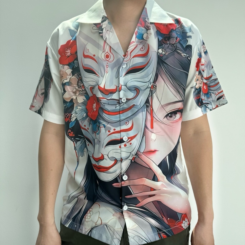 เสื้อฮาวาย ผ้าไหมอิตาลี ลายสวยผ้าดีใส่สบาย ลายสวยคมชัด มีถึง 7 ไซส์ให้เลือกจ้าา