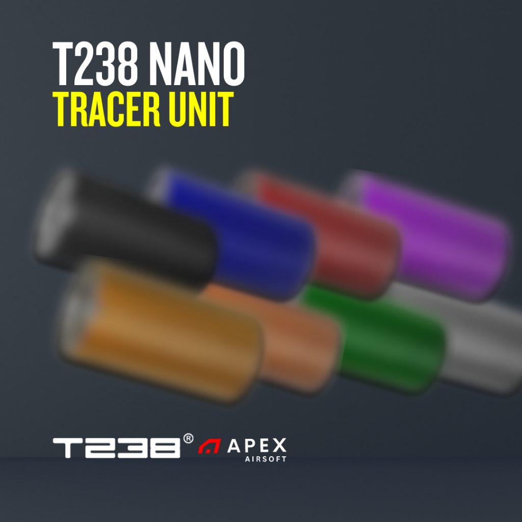 T238 Nano | มีสีให้เลือกหลากหลาย ⚫️ 🔴 ⚪️ 🔵 🟢 🟣 🟠 | APEX