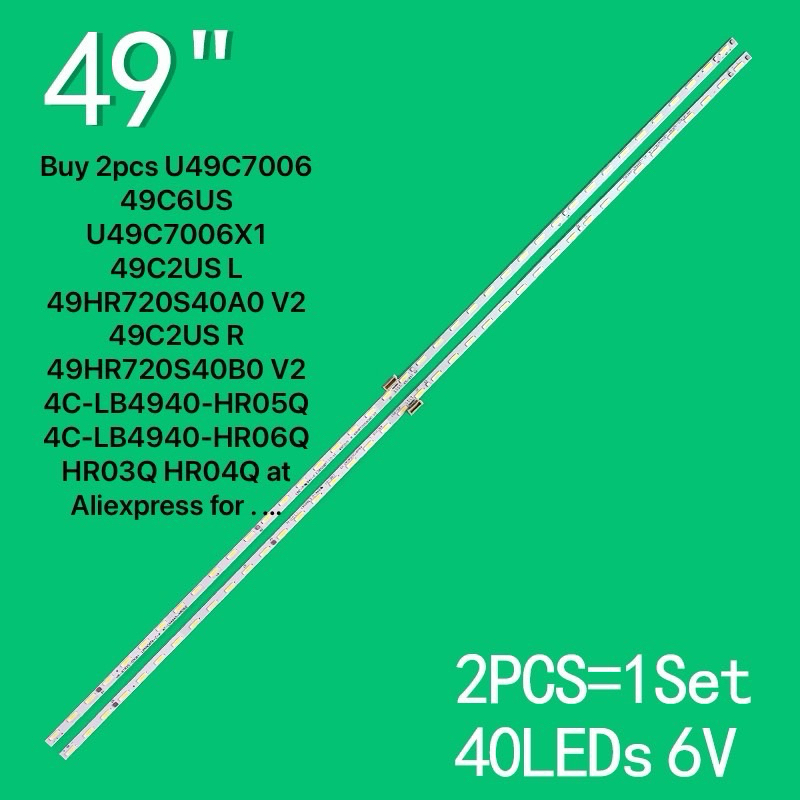 U49C7006 49C6US U49C7006X1 49C2US L 49HR720S40A0 V2 49C2US R 49HR720S40B0 V2 4C-LB4940-HR05Q 4C-LB49