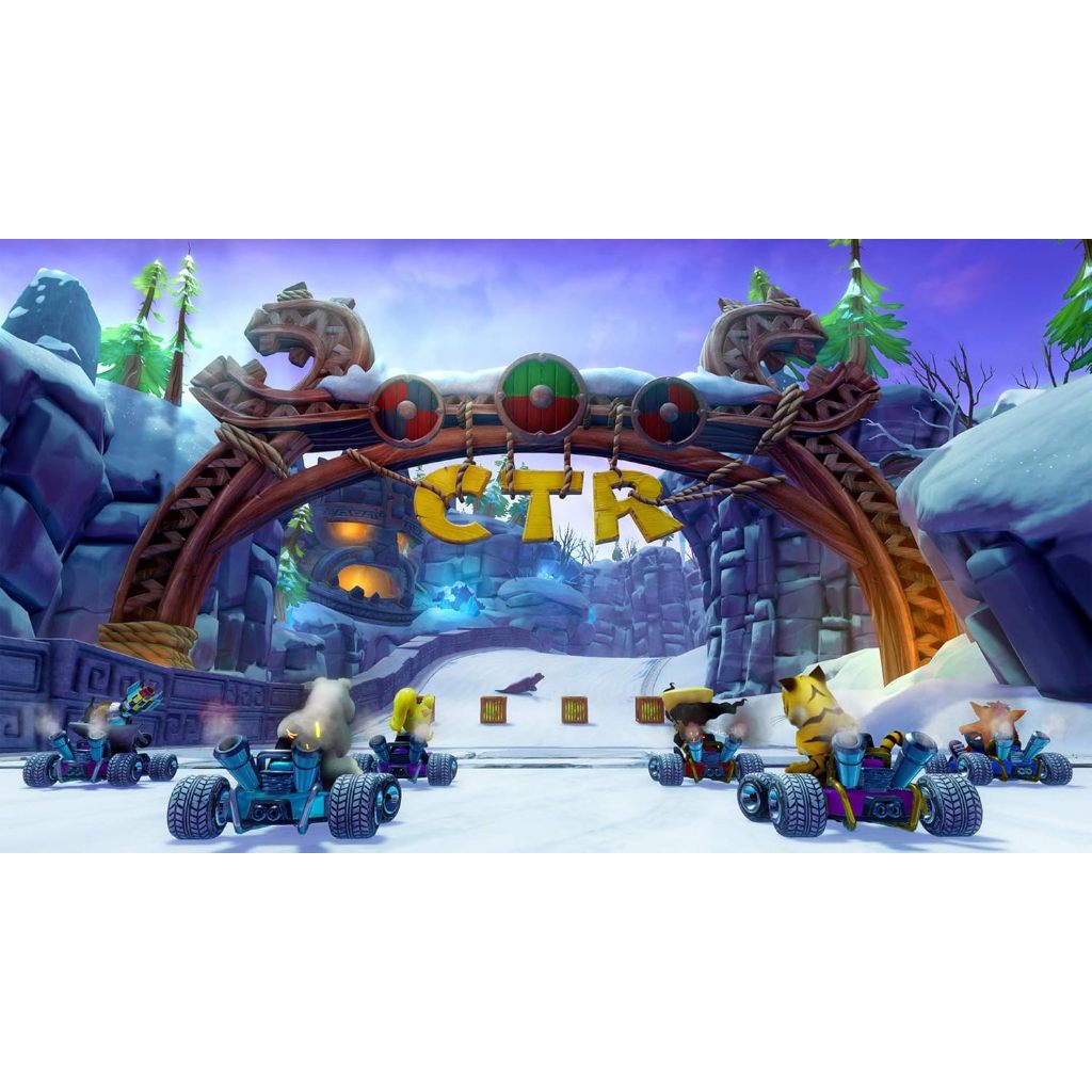 (มือ2) แผ่นเกม PS4 : CTR Crash Team Racing Nitro-Fueled