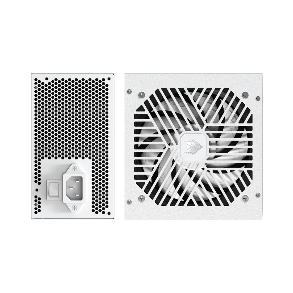 ⚡️มีส่งด่วน สินค้าใหม่ Power 650w nubwo   NPS650- Black / white (24pin) X1)(4+4 pin) x2) (P6+2 Pin) x 1