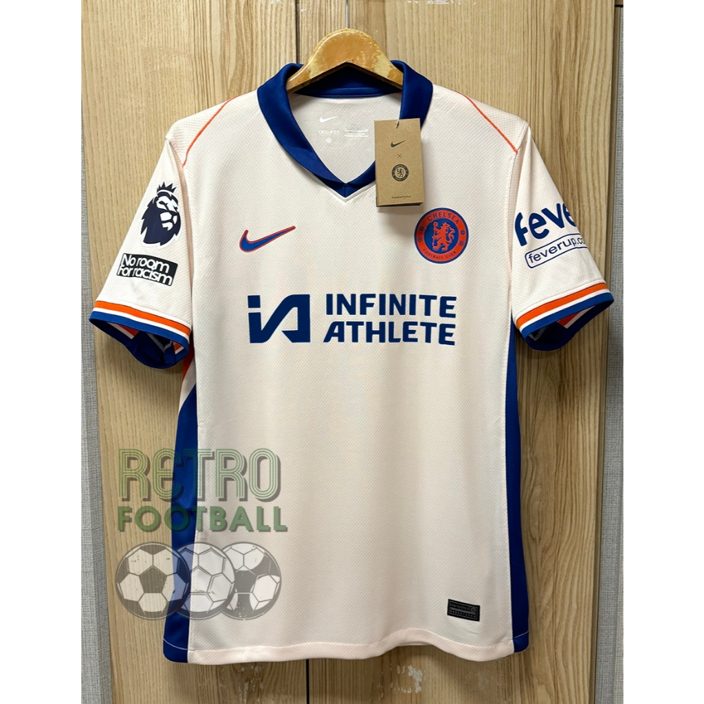 เสื้อฟุตบอล - [เกรด แฟนบอล.] - *เชลซี* - [เยือน ปี. 204/25] - (สามารถเฟล็กชื่อนักเตะ / เบอร์นักเตะ / อาร์ม EPL.ได้.)