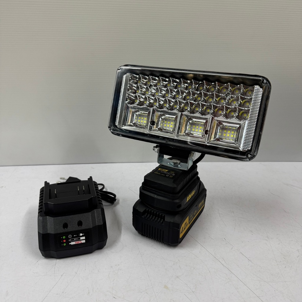 KANTO สปอร์ตไลท์ LED แบตเตอรี่ 20V รุ่น 76W KT-POWER-LT89 / 90W KT-POWER-LT90