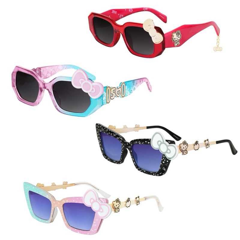 พร้อมส่ง!!! คอลพิเศษ ฉลองครบ 50 ปี แว่นกันแดด คิตตี้ uv400 Hello Kitty Sunglasses Limited 50th