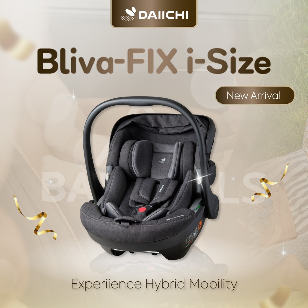 DAIICHI - BLIVA Basket i-Size คาร์ซีทแบบกระเช้า ใช้ได้ตั้งแต่แรกเกิด - 1 ขวบ