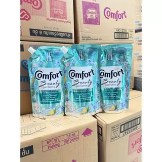 [แพค3] Comfort Beauty Perfume และ Ultra 450 ML.น้ำยาปรับผ้านุ่ม สูตร คอมฟอร์ท บิวตี้ ถุงเติม475มล.x3ถุง household