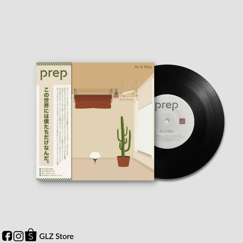 PREP - As It Was (Japan Edition with obi) [Vinyl (แผ่นเสียง), 7" Single]