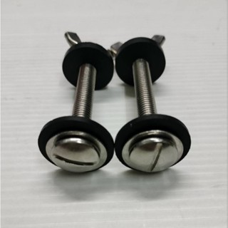 ชุดอะไหล่น็อตยึดถังหม้อน้ำชักโครกสแตนเลส SUS304
