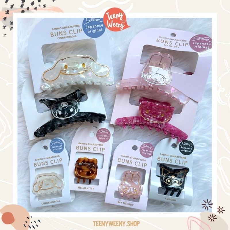 กิ๊บหนีบผม กิ๊บเกล้าผมซานริโอ้ Sanrio Buns Clip