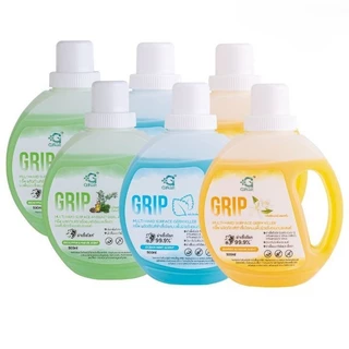 Grip Germs Killer 500 มล. 6 ขวด คละกลิ่นได้ กริ๊พผลิตภัณฑ์ทำความสะอาดฆ่าเชื้อโรค ดับกลิ่นสูตรอ่อนโยน