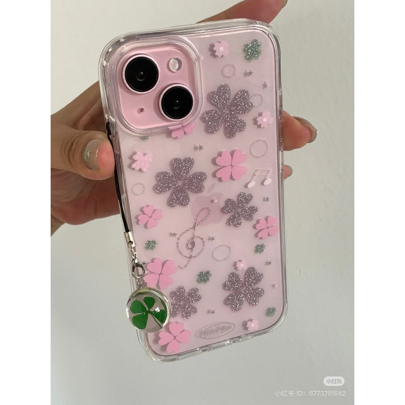 (pre-order) Clover phone case รุ่น 12promax-16promax  **รบกวนอ่านรายละเอียดก่อนสั่งซื้อ** ราคา ถูกที่สุด ดีลบีเคเค แกลเลอรีภาพที่ 3